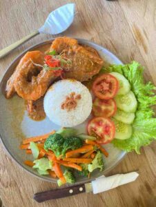 udang Balado from warung Jogglo al zen zen pantai purnama Bali